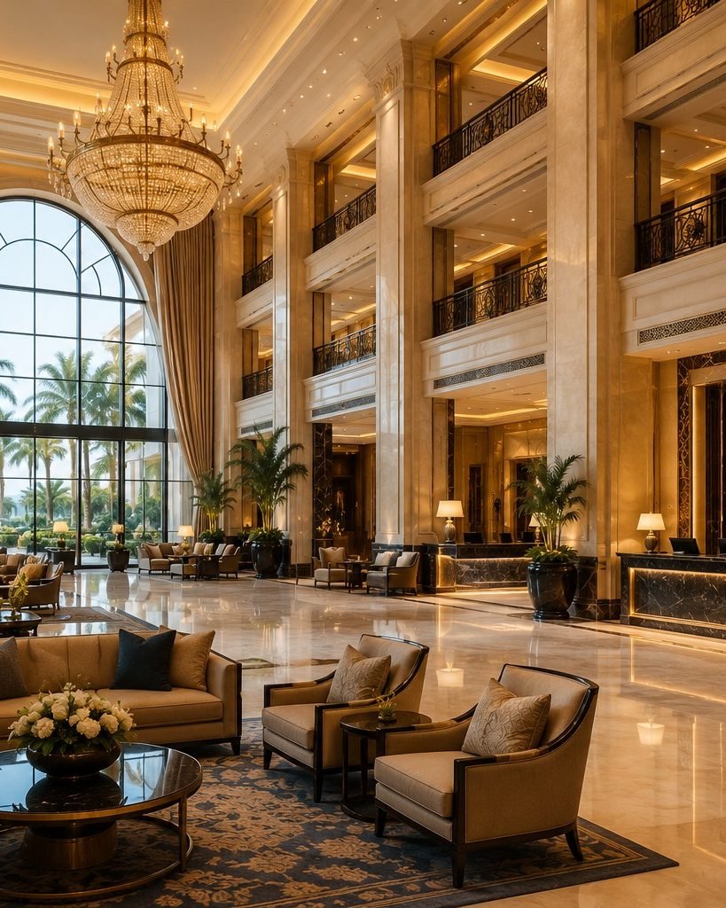 The Aishunirea lobby